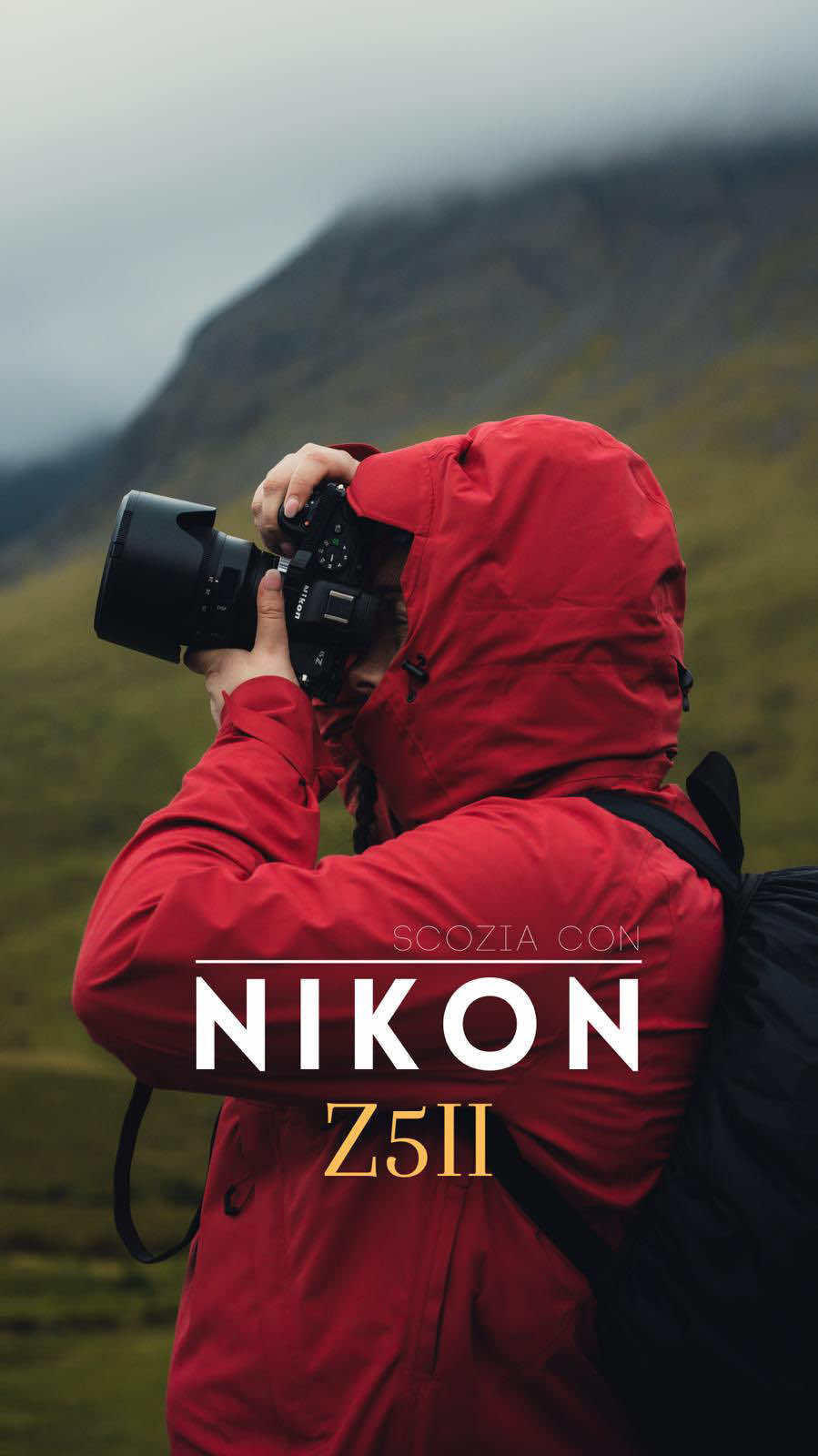 In Viaggio per la Scozia con #NikonZ5II e @Giulia  Dove vorresti andare con la tua Nikon? 👇🏻📸🤩