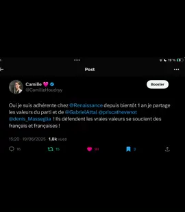 Depuis Hier Soir Sur Twitter Je Reçois Une Vague De Haine Mais Je M’arrêterai Jamais De Soutenir @Gabriel Attal Son Parti Et Ses Collègues Députés ! 🫶 @Renaissance @Renaissance Paris 6 @Renaissance Haute-Garonne @Prisca Thevenot @Denis Masséglia, Député  #gabrielattal #gabrielattalactu #stopaucyberharcèlement #nonalahaine #tik_tok #tiktokfrance🇨🇵 #renaissance #renaissancemartigues #attal #présidentdugroupeensemblepourlarépublique #ancienpremierministre #poltics #poltiquefrancaise 