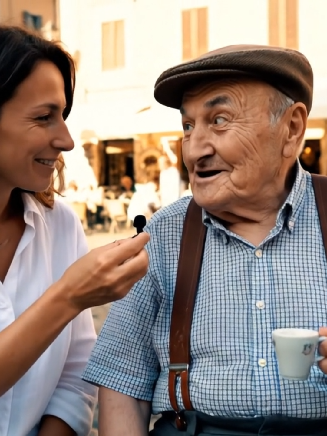 The Real Slim Nonno is BACK! #aivideo #veo3 #googleveo #ia #nonni #saggezza #wise #nonno #nonnoitaliano #interview #pillola