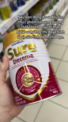 Sữa bột dành cho người tiể-u đường Vinamilk Sure Diecerna 🥛 #quinnreviewne #trending #xuhuong #foryou #chamsocsuckhoe #bosungdinhduong #tieuduong #suabot #surediecerna #tieuduongvadaiduong 