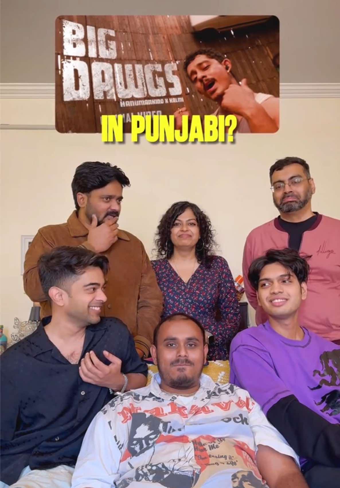 Wait a minute 👳🏾‍♂️ #BigDawgs #GenreFlip #Punjabi #Indian #Acapella #Hanumankind  