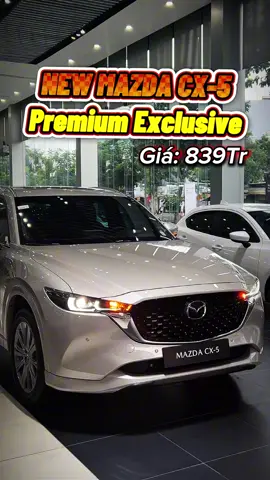 New Mazda CX-5 Premium Exclusive || Phiên bản Cao Cấp đầy đủ công nghệ tiện nghi, mang thêm  màu Vàng Ánh Kim Sang Trọng, phù hợp cho Doanh Nhân #oto #xuhuong #mazdagovap #mazdavietnam #mazdahcm #allnew #capcutpro #mazdacx5 #cx5 #newmazdacx5 