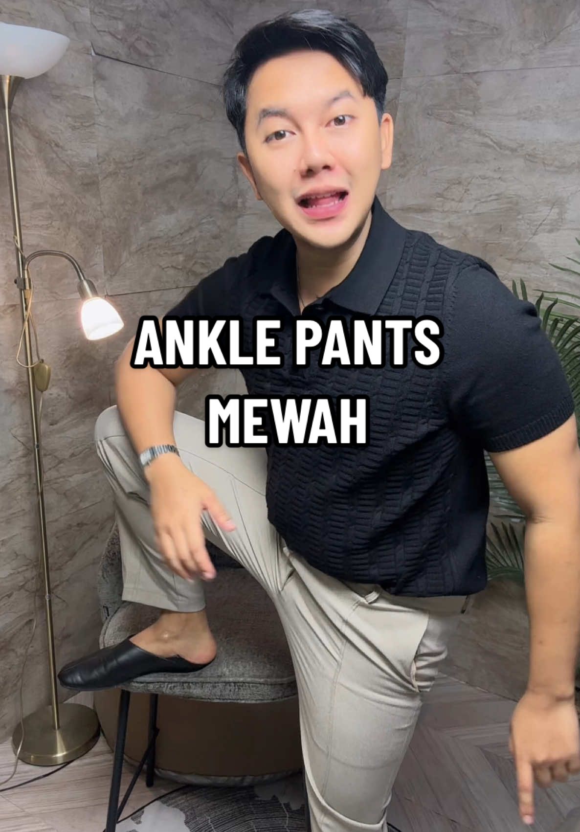 Nyesel baru nemu ankle pants ini di @Haneum Xclusiv #anklepants  #celanaankle #celanaslimfit #celanapanjang 