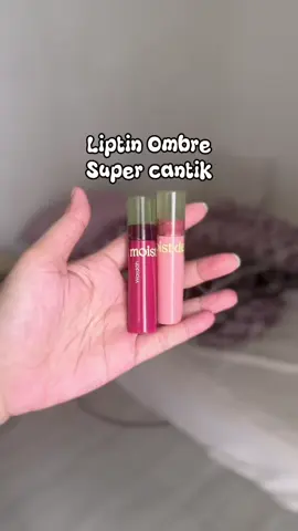 Liptint ombre dari wardah moist dew tint, wajib punya 😍💯 #liptint #lipgloss 