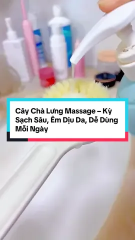 Cây Chà Lưng Massage – Kỳ Sạch Sâu, Êm Dịu Da, Dễ Dùng Mỗi Ngày #CọLưngSiêuMềm #BànChảiTắmDàiTay #ChàLưngĐaNăng #VệSinhCơThểDễDàng #TắmSạchSâu #TẩyTếBàoChết #CọLưngMassage #CâyChàLưngTiệnLợi #ComboTắmTiệnÍch #tắmthưgiãnmỗingày 