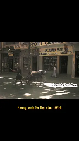 Đường phố Hà Nội năm 1940 #tiemanhthanhxuan #phuchoianhcu #phucdunganhcu #phuccheanhcu #hanoixua 