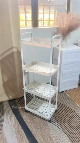 4-layer trolley cart organizer  #trolleycartorganizer #trolleycart #trolleyorganizer #organizerstorage 