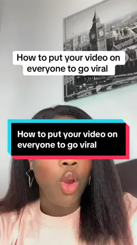 How to put your video on everyone to go viral #tiktoktips #tiktoktutorials #creatortips #newontiktok #drqueenzoe 