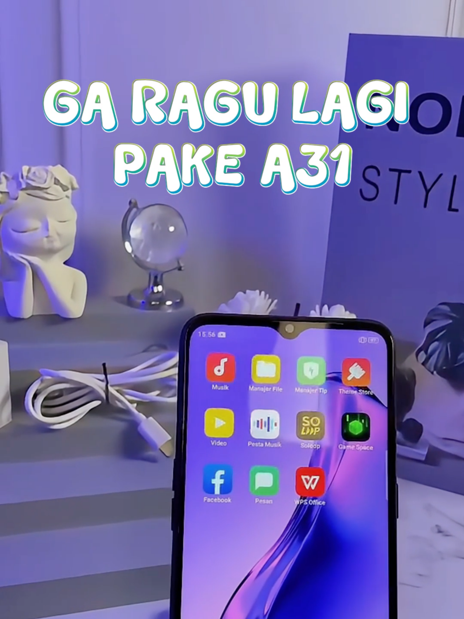 A31: Performa Tiada Tara! ⚡🔥 🧠 Ditenagai Octa-Core Processor untuk kecepatan maksimal 💾 RAM 8GB + Memori 256GB – bebas lag, bebas penuh 🎮 Multitasking lancar, gaming & kerja makin nyaman 📱 Layar 6,2 inci luas dan jernih, makin puas di setiap aktivitas Satu HP untuk semua kebutuhanmu – A31 jawabannya! #fypシ゚viral🖤tiktok #hpmurah