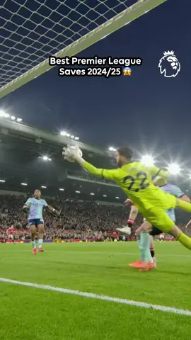 Six minutes of the best #PremierLeague saves from 2024/25 🥵