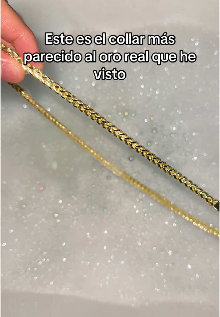 Este es el collar más parecido al oro real que he visto#holylegendjewelry #byzantine #necklace #franco #FathersDay #14kgoldjewelry #14k #gold #realgold #jewelry #tiktokshopcreatorpicks 