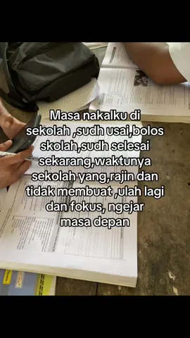 Fokusss kejar masa depan#foryoupage #xybca #4upage 
