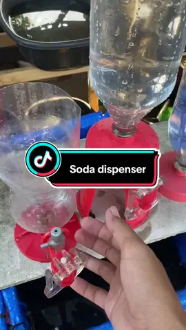 Soda dispenser hatching setup #dispenser#soda#DIY
