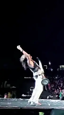 #CapCut // Mama Kin - Aerosmith “Mama Kin” is Steven Tyler’s idea of a spiritual force that drives creativity and pleasure. “Keep in touch with Mama Kin” means remembering the desires that drive you to excel. When Steven Tyler wrote this song, he had such confidence in it that he had “Ma Kin” tatooed on his arm.