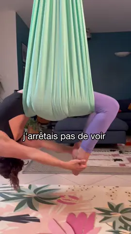 J'ai craqué pour Oya Yoga 💛🧘‍♀️ Un hamac, du mouvement, de la légèreté… et un vrai coup de cœur ✨ J’ai craqué pour Oya Yoga : une pratique qui libère le corps, apaise le mental et redonne de l’énergie. À la fois fun, profonde et accessible… 😍 #oyayoga #yogaaerien #coupdecoeur #bienetre #detente #yogapourtous #hamacyoga #yogainspiration #yogashorts #lacherprise #routinezen #aerialyoga 