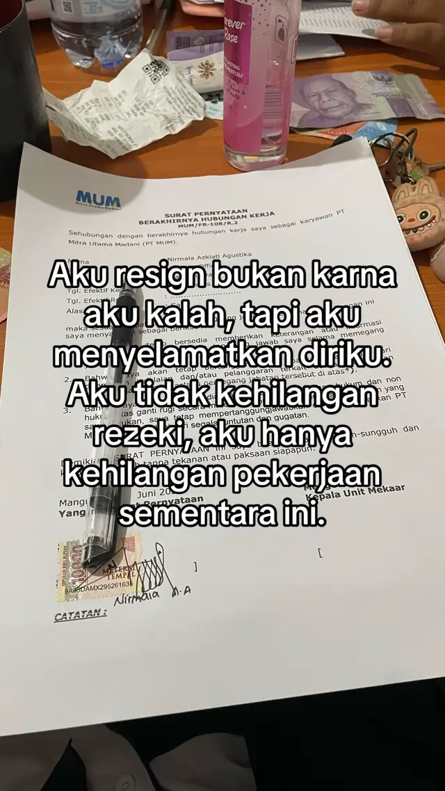 Bukan akhir dari segalanya😌 #pnm #pnmmekaarhits #pnmmekaar #trendingtiktok #resign #bumnuntukindonesia #fyp 