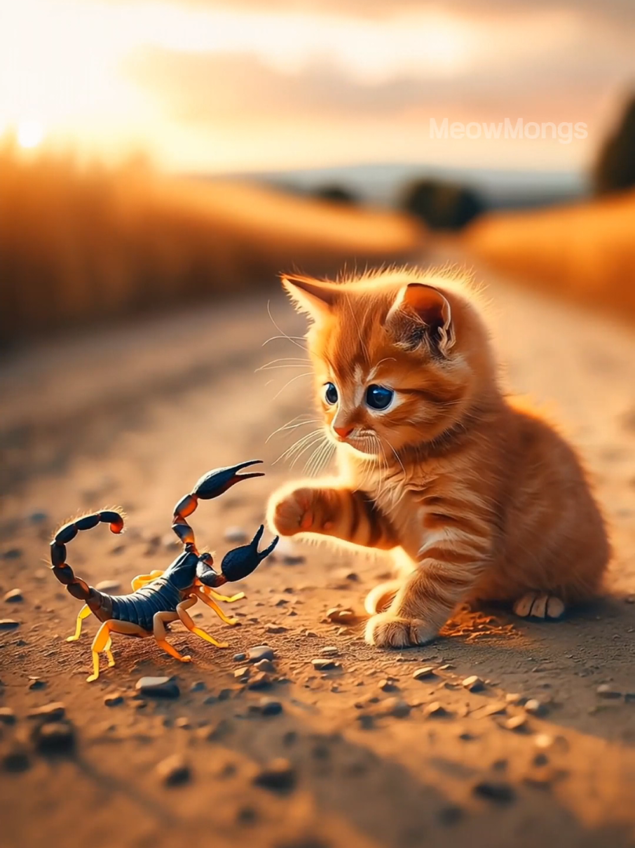 The Hamster Who Saved the Kitten #cat #story #animals #animation 