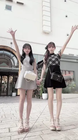 ホビ垢のホンモノさんに弟子入りしてきました#おすすめ #コーデ紹介 #ミシェルマカロン #双子コーデ 