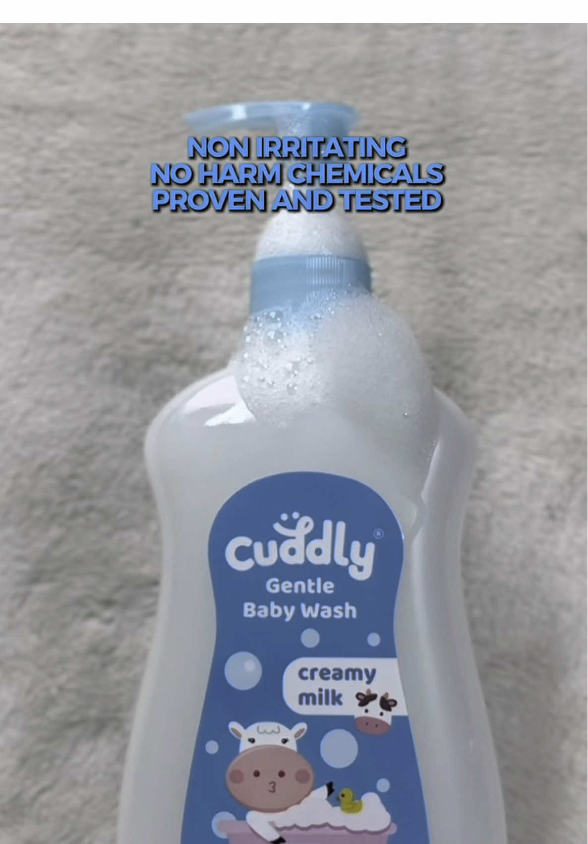 2in1 Cuddly baby wash + shampoo now on sale ‼️  #Cuddly #Bodywash #2in1Bodywash #Babybodywash 