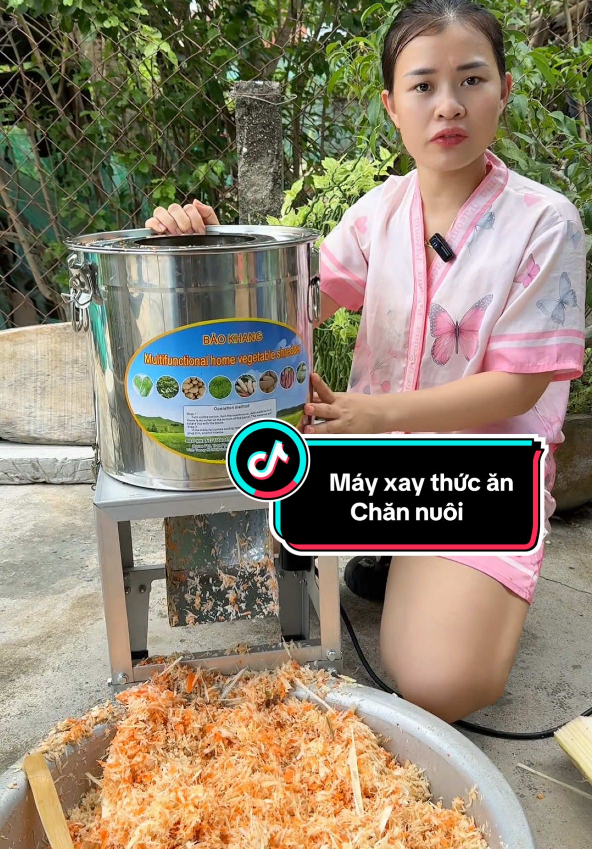 Máy băm, xay thức ăn chăn nuôi , tiết kiệm thời cho cô chú anh chị em nhà mình hơn.#trinhgiadung #mayxaythucan #mayxaythucanchannuoi #xuhuong  