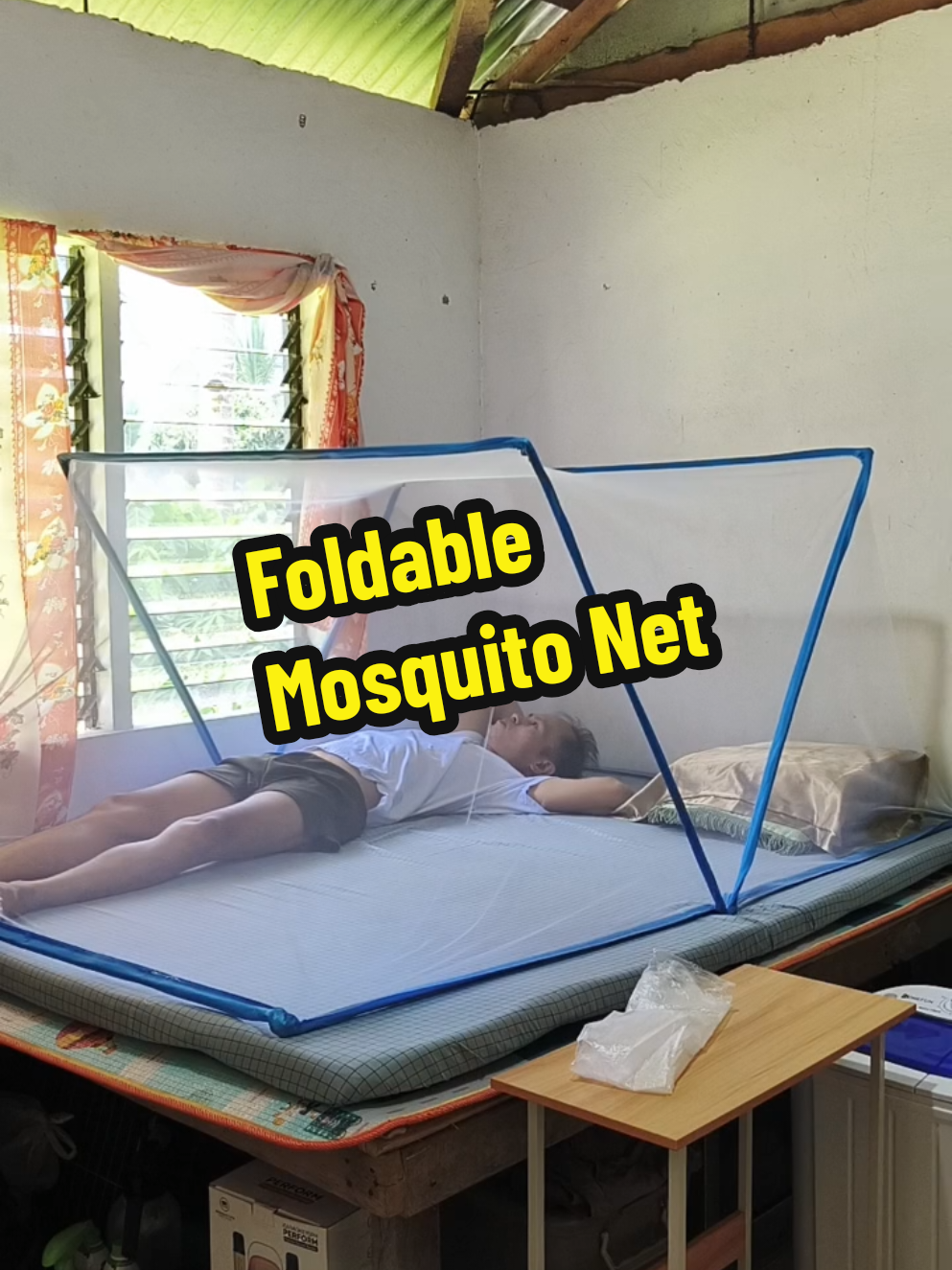 Foldable Mosquito Net – Your Simple Fix for Peaceful, Bug-Free Sleep Tired of buzzing mosquitoes ruining your rest? Our Foldable Mosquito Net makes it easy to sleep comfortably without the bites. Lightweight, easy to use, and designed for any room in the house. Choose Your Fit: Double Adult – 190x135x80 cm (great for two) Single Adult – 190x100x80 cm (just right for one) Pick Your Color: Blue – Calm, clean, and classic Pink – Soft, cozy, and cute Why It Works: Keeps bugs out, all night long Sets up in seconds, folds away fast Breathable mesh for cool, comfy sleep Durable and perfect for everyday use or travel Simple. Effective. Stylish. Perfect for your bedroom, dorm, or even your next trip. Add it to your space and enjoy better nights starting now. #FoldableMosquitoNet #MosquitoProtection #SleepBetter #BugFreeNights #EasyToUse #HomeEssentials #PinkAndBlue #SingleOrDouble #ComfortAtHome #TravelFriendlyNet