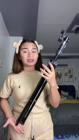 Ang taas naman neto 😱 #tripodstand #tripodwithphoneholder #fypシ 