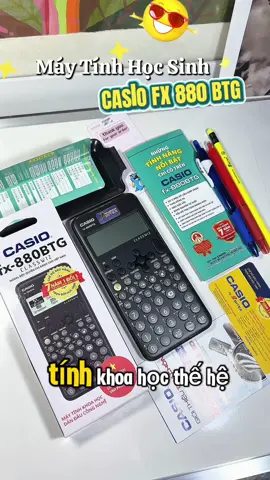 Siêu phẩm Máy tính CasioFx-880 ♥️ #Casio #maytinhhocsinh #hocsinh #dodunghoctap #toanhoc #xuhuong #fyp #foryou #maytinh 🌤