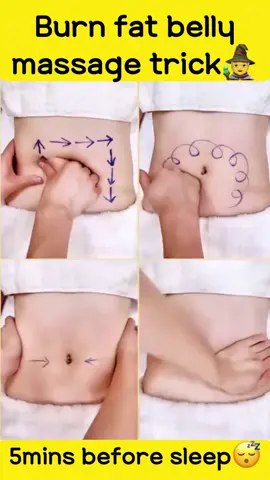 Belly fat burn massage tips🔥 #bellyfatloss #bellyfatburner #bellyfatworkout #bellymassage 