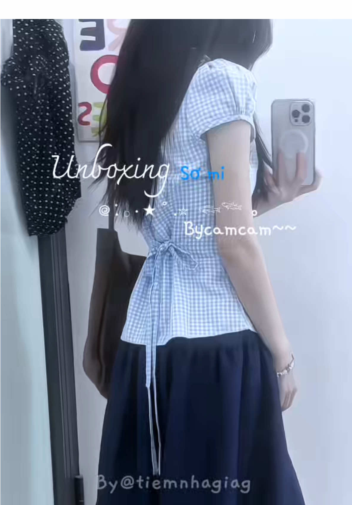 Đã kẻ caro lại còn màu xanh lại còn chiết eo 😭 xinhhh quá đánggg ròi 🫧𓇼𓏲*ੈ✩‧₊˚🎐#shoujogirl #somi #somicosen #somichieteo #bycamcam #fyp #somihanquoc #tiemnhagiag #xuhuong #sawako #OOTD #outfitmuahe #tipphoidoxinh #aestheticgirl #japanstyle #softgirl 