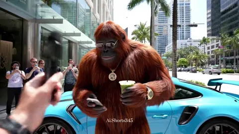 Bigfoot Street Interview! #bigfoot #bigfootvlog #whatdoyoudoforaliving #whatsappstatus #streetinterview #foryou #foryoupage #explore #trendingvideo #influencer #viral #gt3rs #miami #miamibeach #ai #veo3 