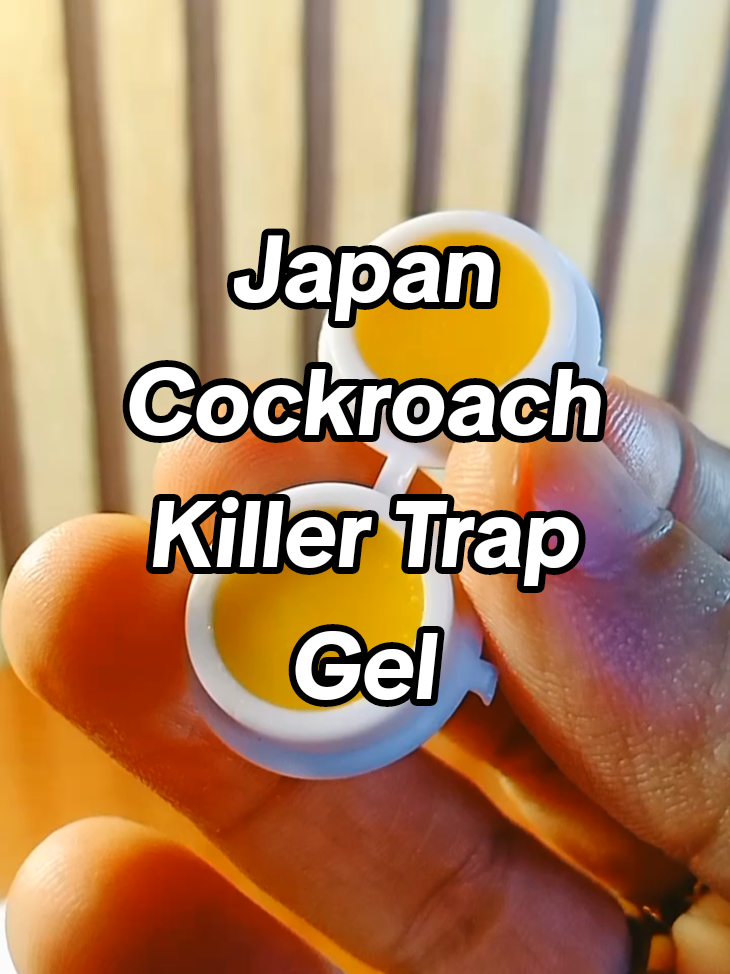 Say goodbye to roaches with Japan Cockroach Killer Trap Gel!  #CockroachKiller #PestControl #HomeCare #RoachTrap #EffectiveSolution #HouseholdEssentials #CleanLiving
