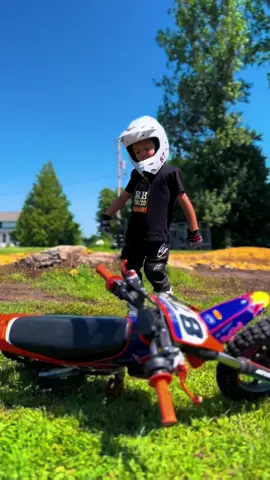 Tag a buddy that Rad could beat in a hard enduro. 