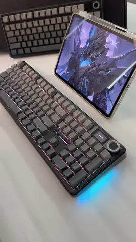 I often use a keyboard in my office.🥰🥰🥰#Tatcha #aula #keyboard #rgb #tiktokshop #aulaf108pro #game 