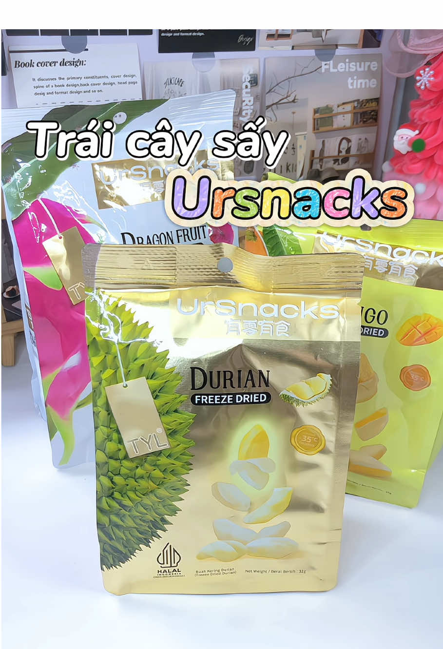 Ăn cũm cũm á mang đi học ăn cũng bon mồm 🫠 #ursnack #traicaysayursnacks 