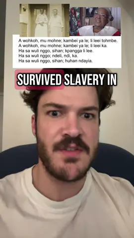 song that survived slavery #linguistics #History #language  