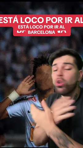ESTÁ LOCO POR IR AL BARCELONA #tiktokfootballacademy #futbol #barcelona #fichajes 