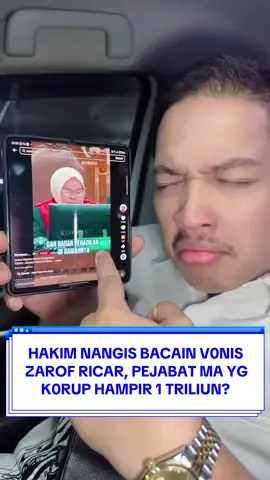 Heran kok bisa hakim menangis bacakan putusan buat seorang Zarof Ricar🤔 #adrielviari #adrielviaripurba #kawanadrielviari #katadriel #hakim #pengadilannegeri #zarofricar #ronaldtannur #kavela #kavelamouthspray #mouthspray #parfummulut #kavelaaffilate #fyp #fypシ #fypage 