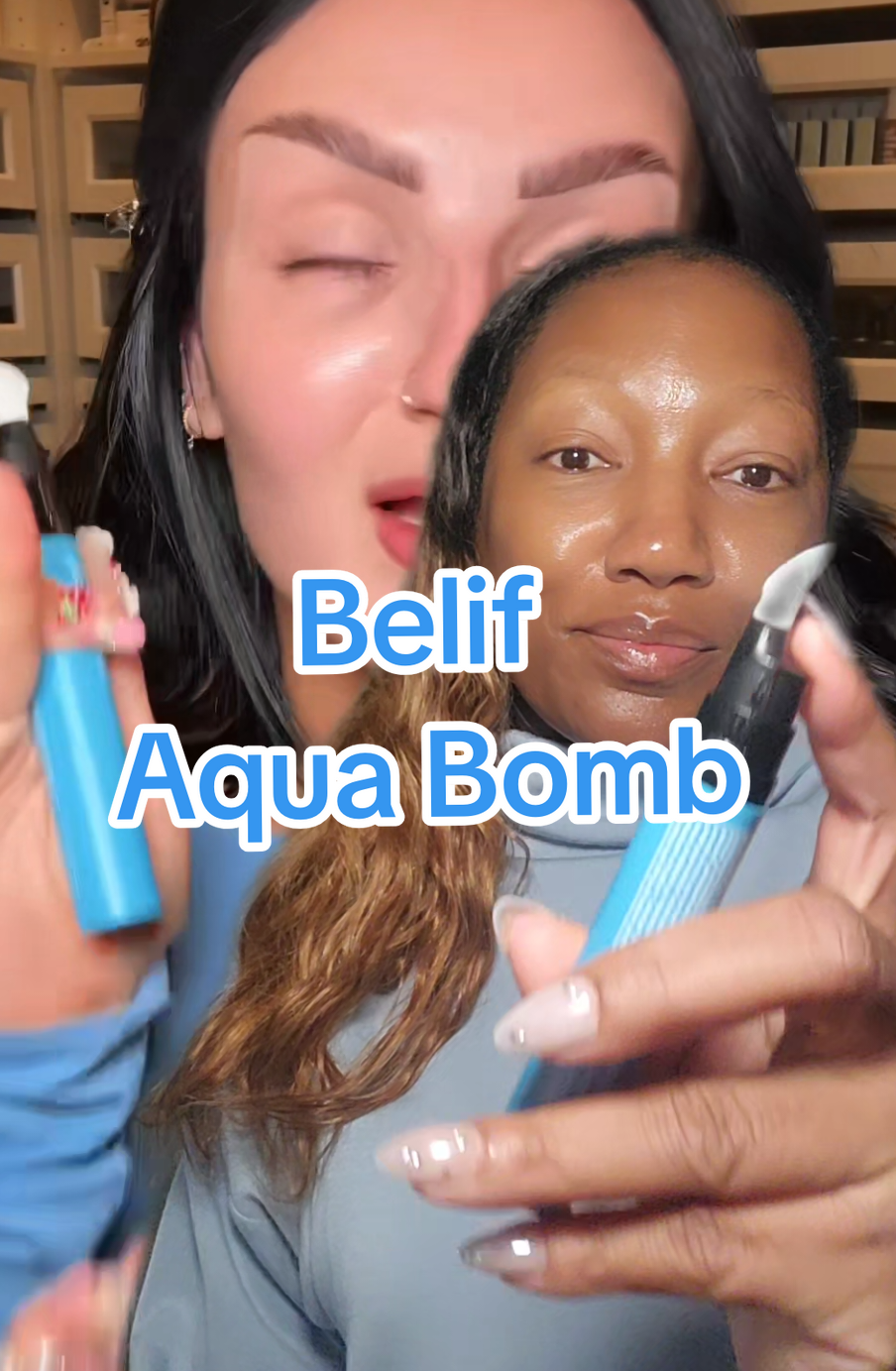 #duet with @Mikayla Nogueira Yes Mikayla, Put the girls on over a month ago! Its a great eye gel and works under makeup, sunscreen and color correcting eye creams as well!   Pro-tip ✍️🏾 : Keep your Belif Aqua Bomb Eye Gel it in the fridge for a real AM wake up call for the undereye.  #belif #aquabomb #eyeglasses #tiktokshopcreatorpicks #skintelligencia #dealsforyoudays #kbeauty #koreanskincare #personalcare #bestofbeauty #creatoricons #ttsthunderbolt #darkcircles #undereyebags #undereye #undereyecircles #belifpartner 