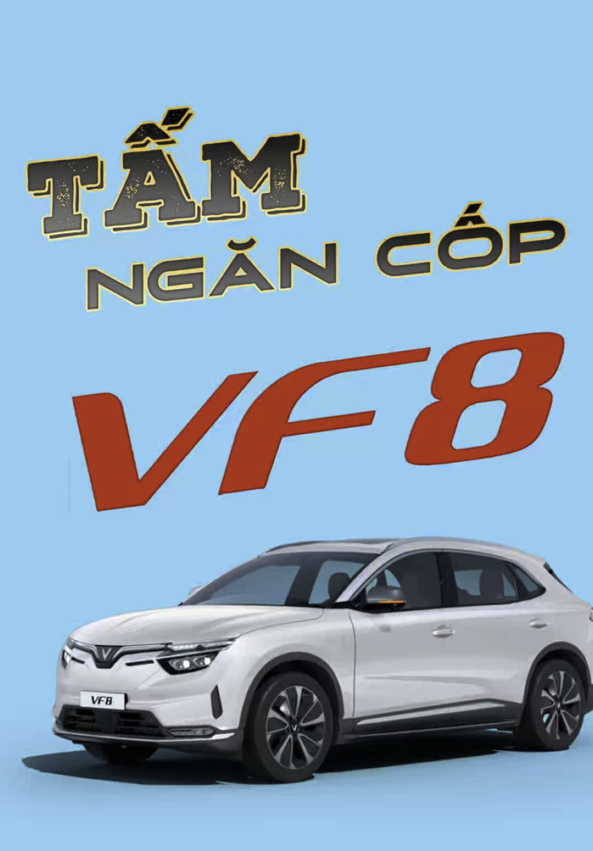 Anh chị cùng em xem cận cảnh tấm ngăn cốp VF8 khi lắp lên xe ạ.