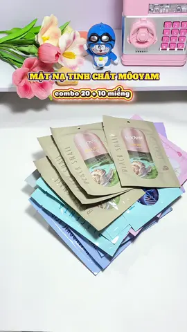 Mặt nạ mooyam 30 miếng nha #review #matna #matnaduongda#chamsocda #ngocreview 