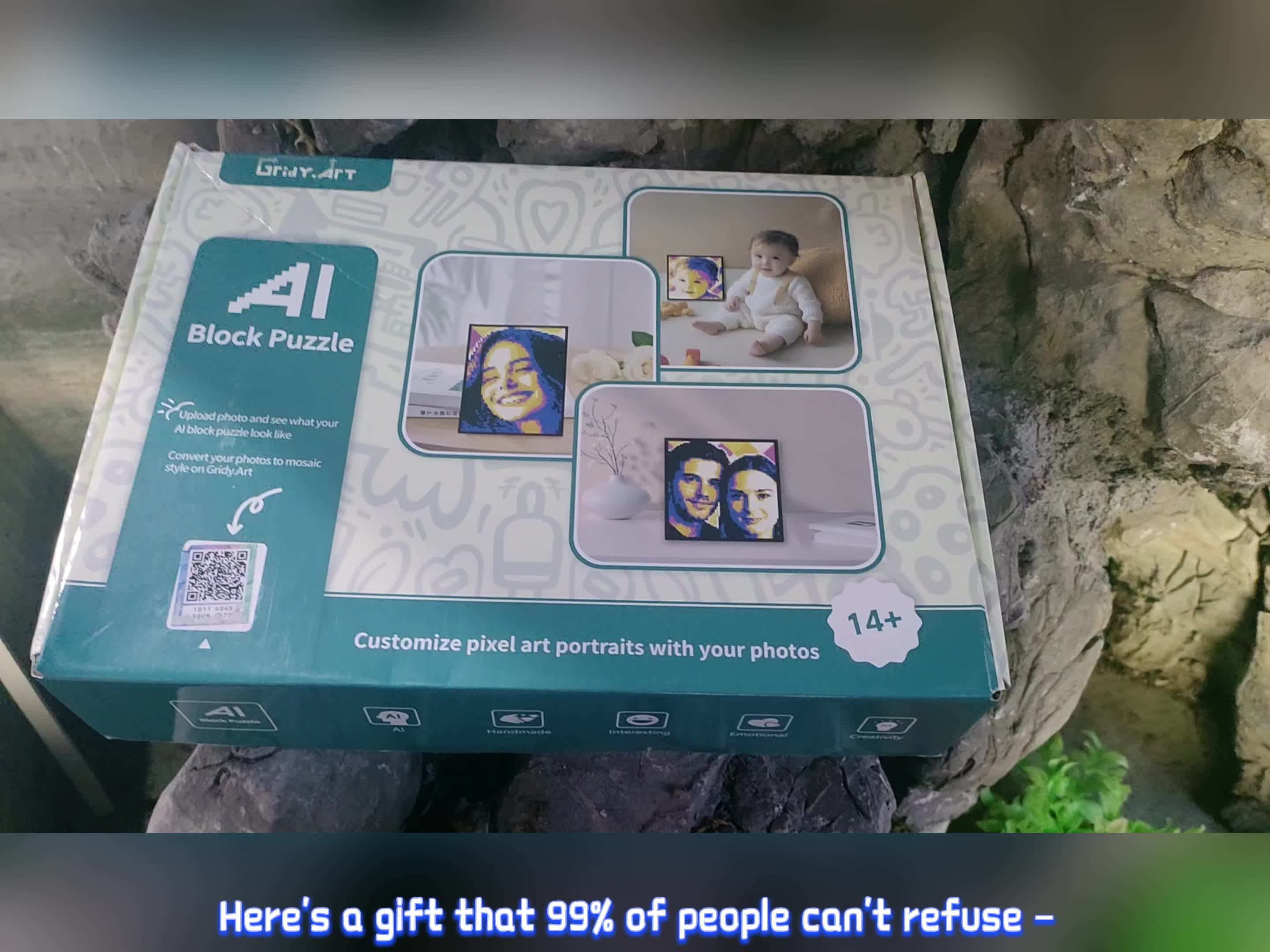 AI Puzzle Blocks bring brand-new surprises! Upload any photo, whether it's a sweet couple photo, a warm family portrait, or a cherished travel moment, and it can be transformed into a unique artistic puzzle with just one click. Five colors correspond to numbered codes, lowering the barrier to assembly. Even those with no prior experience can easily handle it. 