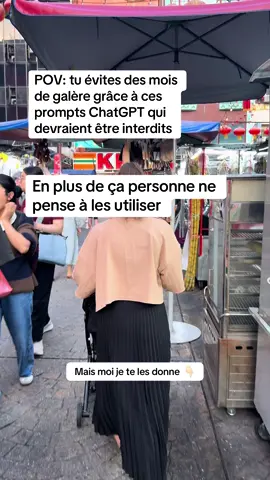 🔥 Garde ce post, il va t’éviter des mois de galère. Voici 10 prompts puissants à utiliser avec ChatGPT 👇🏻 1️⃣« Agis comme un expert Insta. Analyse mon compte et donne-moi 3 changements qui peuvent tripler mon reach. » 2️⃣« Je veux lancer un business en ligne sans montrer mon visage. Donne-moi 5 idées rentables et sous-cotées. » 3️⃣« Tu es un copywriter de haut niveau. Rédige-moi une accroche qui percute en 3 secondes max. » 4️⃣« Imagine que je pitche mon offre à une salle remplie d’investisseurs. Rends-la irrésistible en 2 phrases. » 5️⃣« Décris-moi le vrai mindset du top 1 %. Pas de clichés. Donne-moi ce qu’ils font vraiment que les autres fuient. » 6️⃣« Donne-moi une méthode peu connue pour scaler un business digital sans pub. » 7️⃣« Trouve-moi 3 manières originales de générer 1 000 € en ligne avec zéro audience. » 8️⃣« Montre-moi 5 fonctions cachées de ChatGPT que même les utilisateurs réguliers ignorent. » 9️⃣« Pose-moi une question ultra deep que seul un vrai expert IA peut comprendre. Je veux tester mes limites. » 1️⃣0️⃣« Crée une stratégie IA qui m’aide à automatiser 80 % de mon business d’ici 30 jours. » Pense à t’abonner @growthwith.laura ☀️ Tu veux aller encore plus loin ? Commente “BOOST” et je t’envoie une ressource gratuite pour : ✅ Devenir ta propre boss ✅ Lancer un business digital  ✅ Vivre librement (temps + lieu) ✅ Utiliser ChatGPT pour vendre avec impact #mamanentrepreneuse #mamanbusiness #businessenligne #chatgpt #chatgptprompts 
