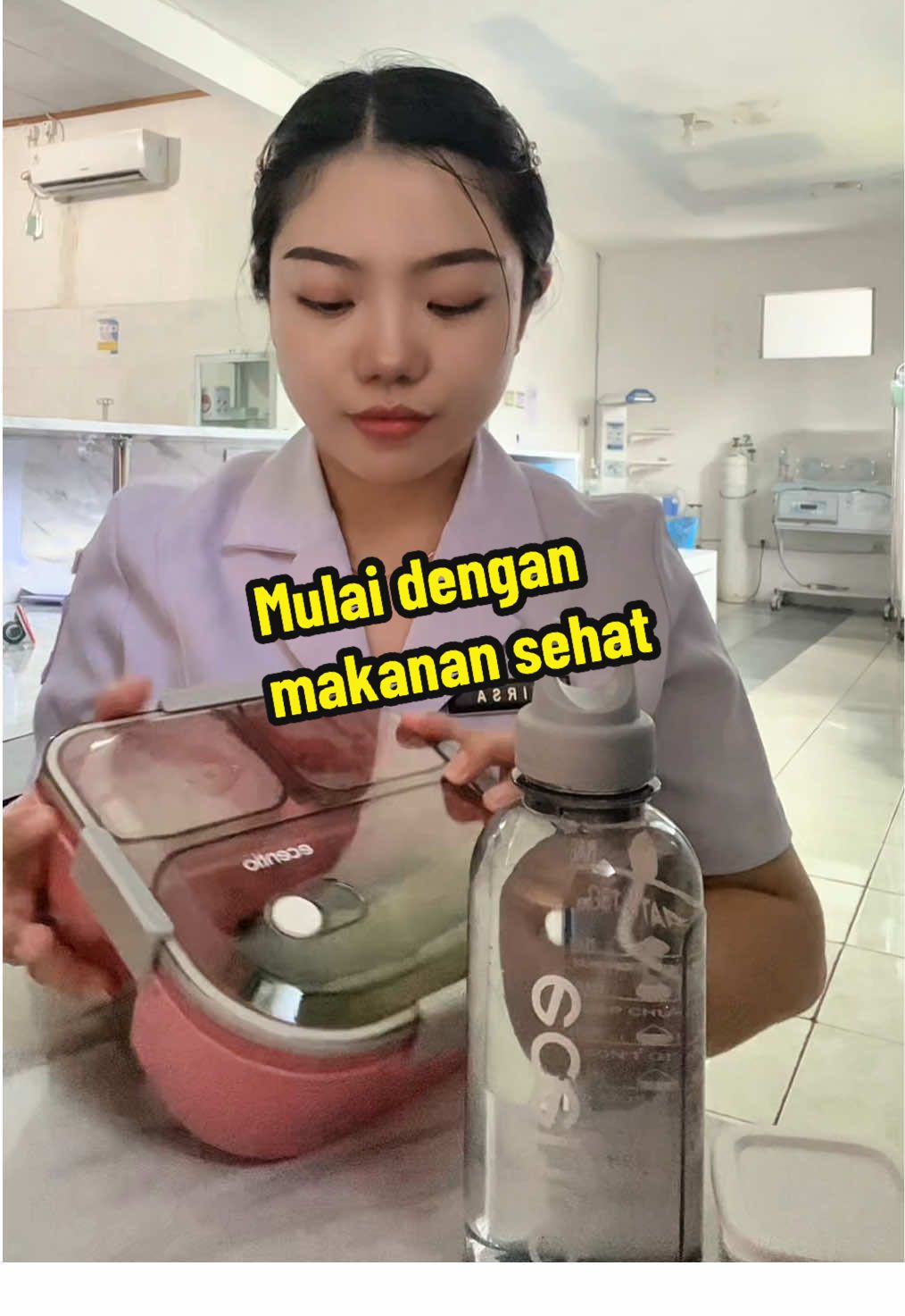 belajar bikin makanan sehat☺️#CapCut #ecentiolunchbox #ecentio #makansehat #masakansimple #belajarmasak 
