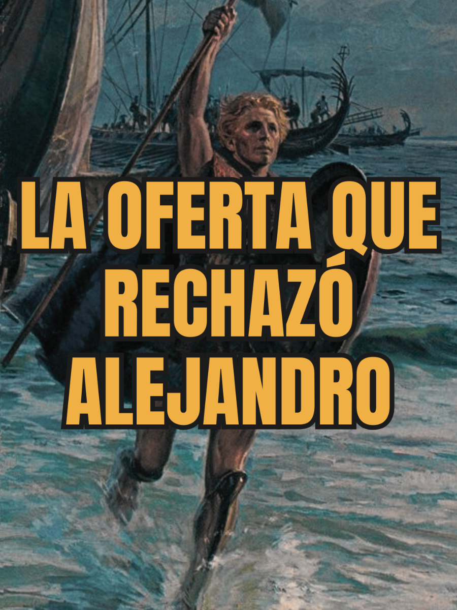 Alejandro Magno rechaza la mitad del imperio persa tras pronunciar una célebre frase: 