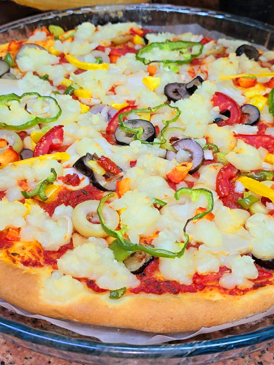 #بيتزا_صيامى  #بيتزا_صيامى_نباتى  #بيتزا_نباتية 