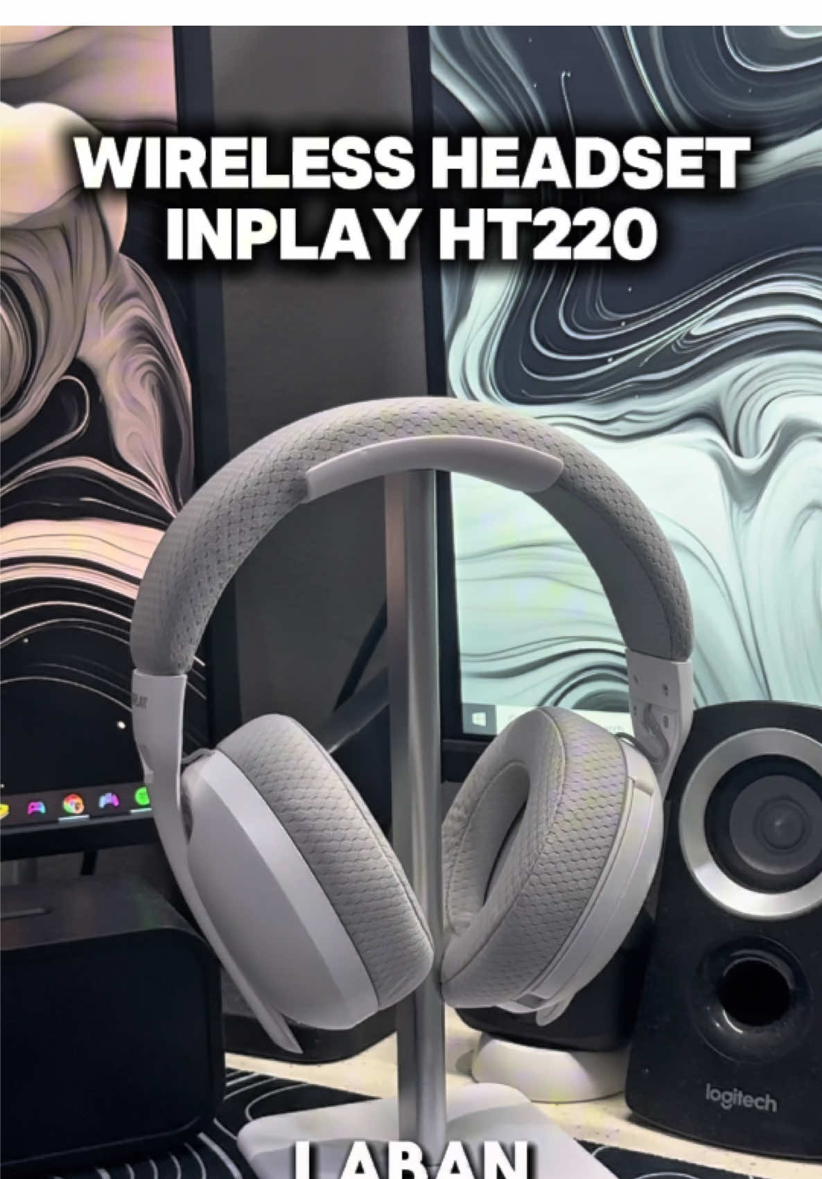 Wireless headset na panalo sa lahat ng aspeto? Eto na yon sobrang sulit boi! Inplay HT220! #headsetbluetooth #headset #wireless #gaming #aesthetic #fyp #viraltiktok 