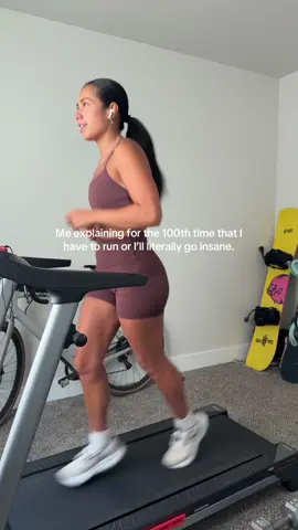 I’m not running for fitness. I’m running so I don’t lose my entire grip on reality! #run #runnergirl #runtok #runner #runwithme #brooks #brooksgylcerin #crzyoga #treadmill #treadmillworkout #utahrunnergirlie #ihavetorun #runningtips #runningtokeepsane #runningmotivation 
