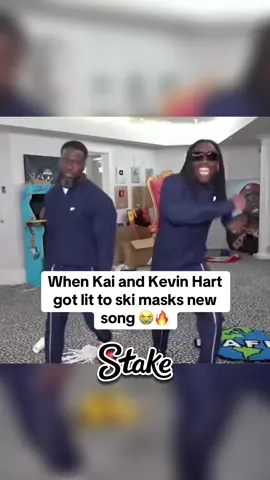 When Kai and Kevin Hart got lit to ski masks new song 😭🔥 #kaicenat #promomakanliburan #skimasktheslumpgod #streamer #fyp 