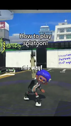 How to play splatoon! #splatoon3 #splatoonclips #splatoon3clips 