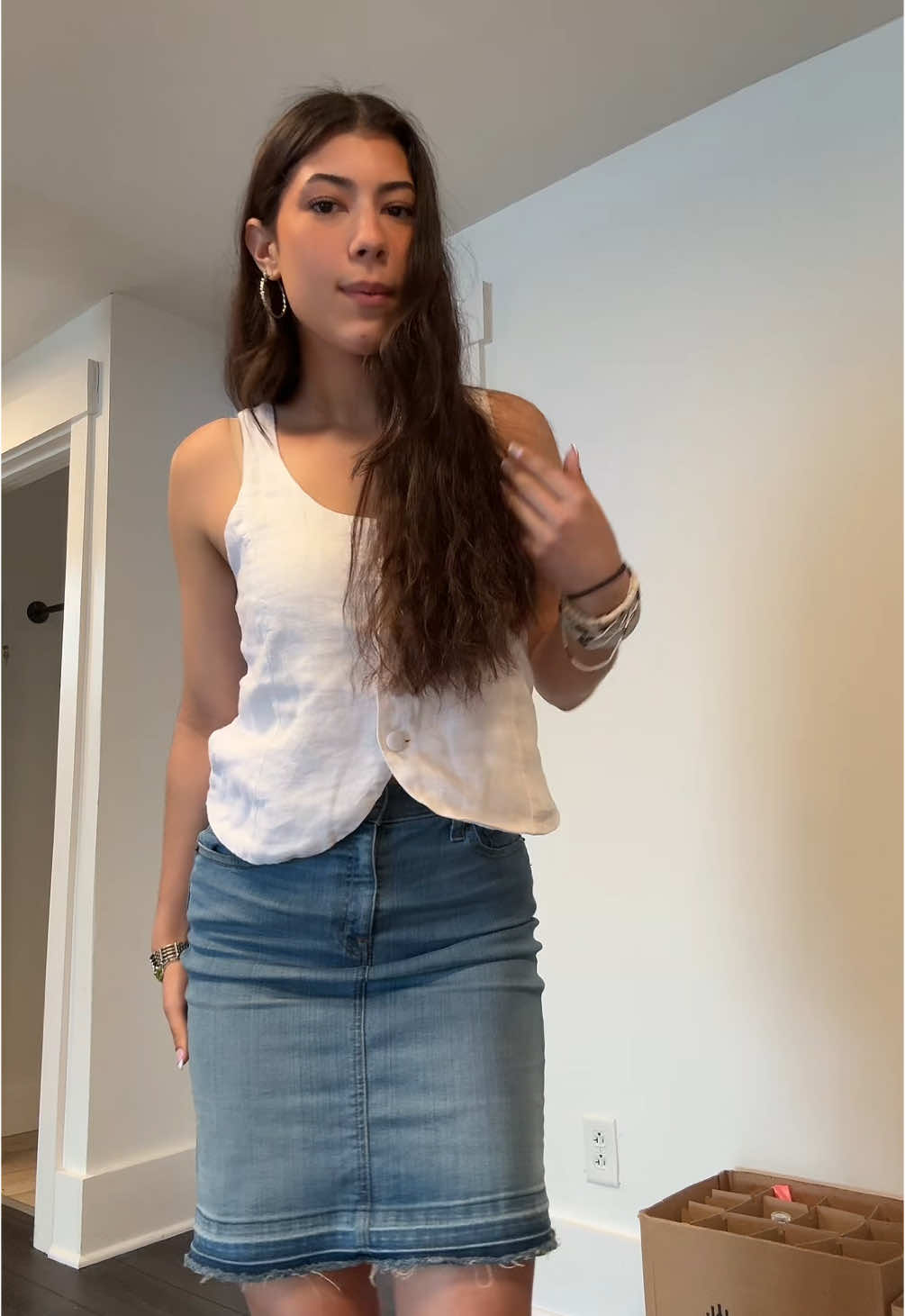 fit back at the store hi #fy #ootdinspo #cutesummeroutfits #workfit 
